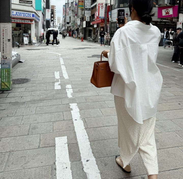 Bloom - Korean Women Fashion - #restrostyle - Moco Unbalance Shirt - 7
