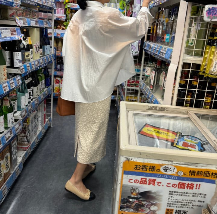Bloom - Korean Women Fashion - #thelittlethings - Moco Unbalance Shirt - 11