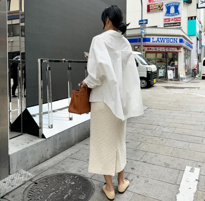 Bloom - Korean Women Fashion - #womensfashion - Moco Unbalance Shirt - 4