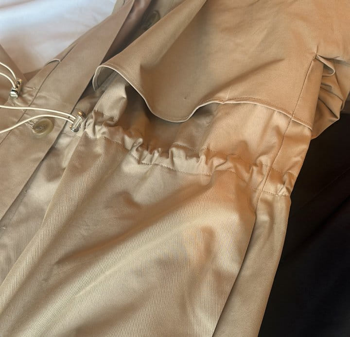 Bloom - Korean Women Fashion - #womensfashion - Hoody String Safari Coat - 11