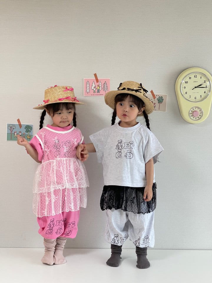 Bobo j - Korean Children Fashion - #Kfashion4kids - Ribbon Kan Kan One-Piece - 7