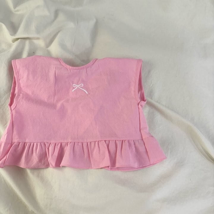 Bobo j - Korean Children Fashion - #kidzfashiontrend - Ribbon Square Blouse - 6