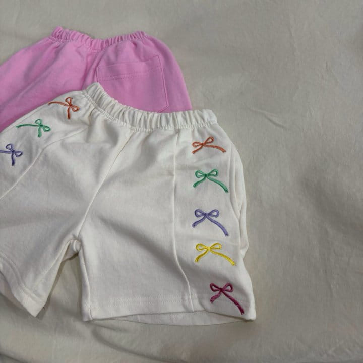 Bobo j - Korean Children Fashion - #prettylittlegirls - 5 Ribbon Shorts With Mom - 6