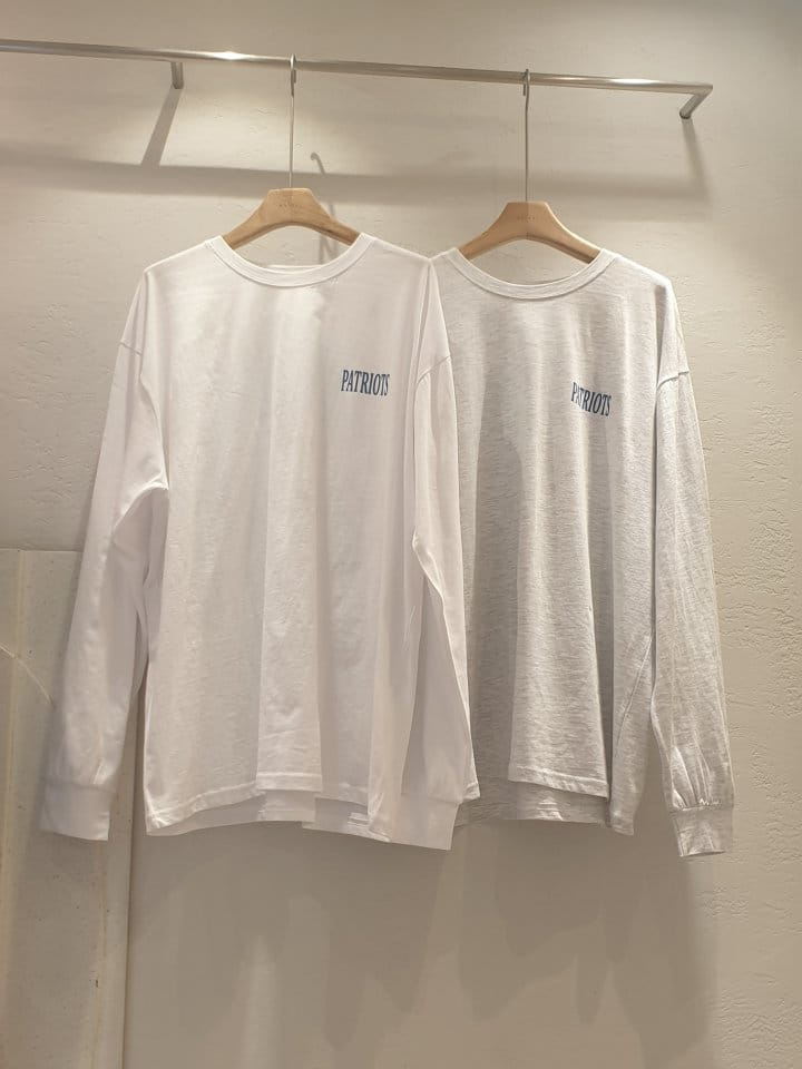 Brick - Korean Women Fashion - #momslook - Patriots Tee - 2