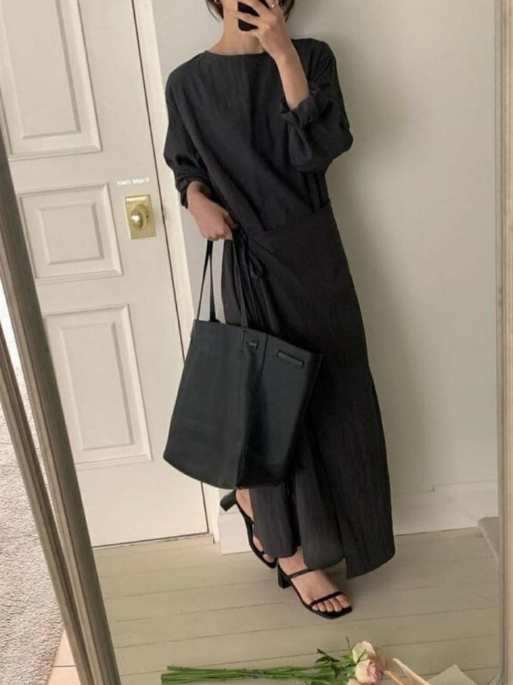 Brick - Korean Women Fashion - #romanticstyle - Maria One-Piece - 2