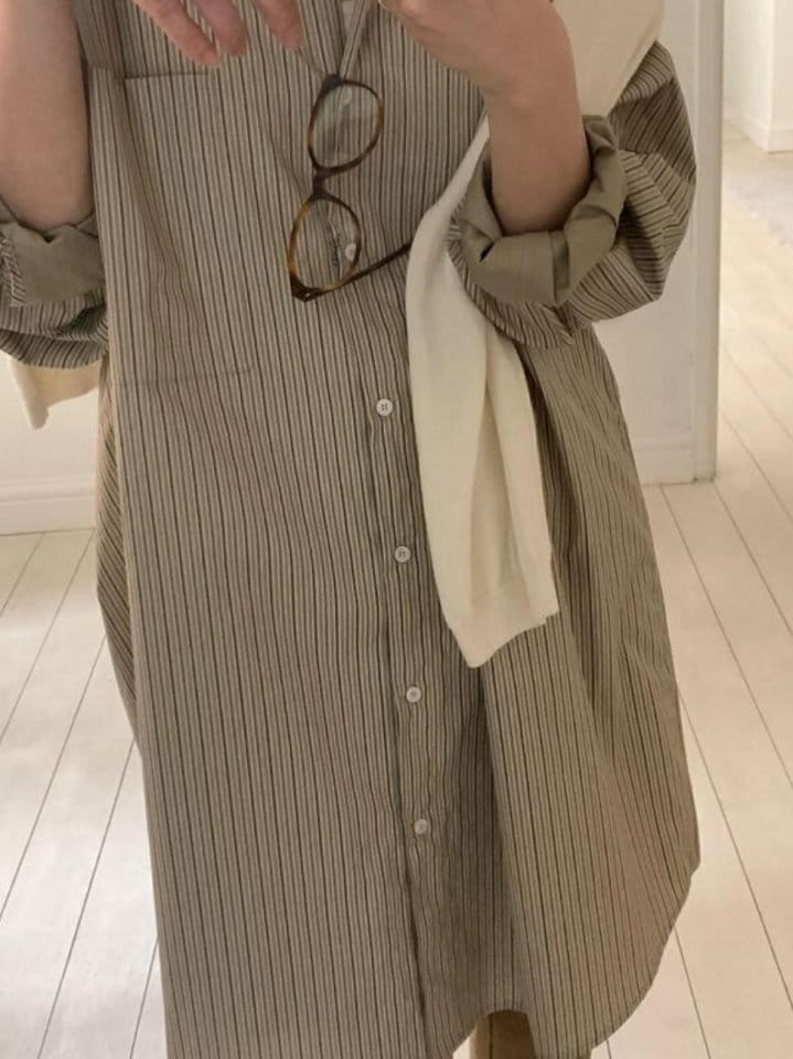 Brick - Korean Women Fashion - #womensfashion - Pen Shirt - 8