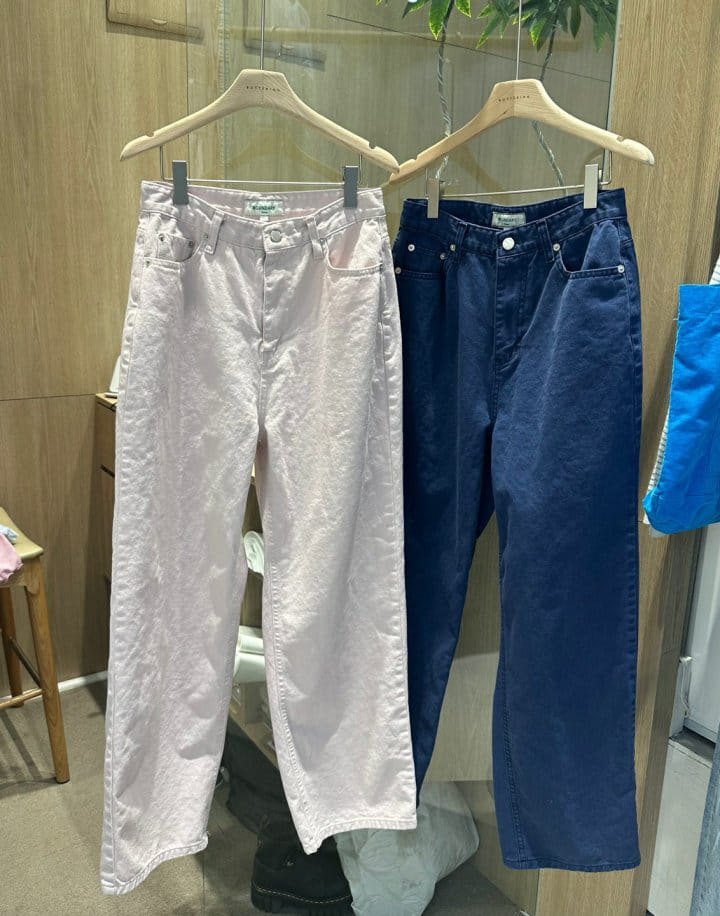 Buttering - Korean Women Fashion - #romanticstyle - Dk Pants - 4