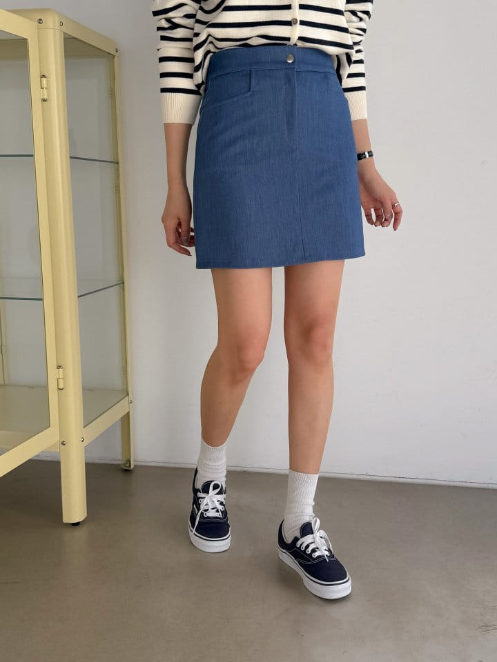 Bytheshew - Korean Women Fashion - #momslook - U Turn Skirt