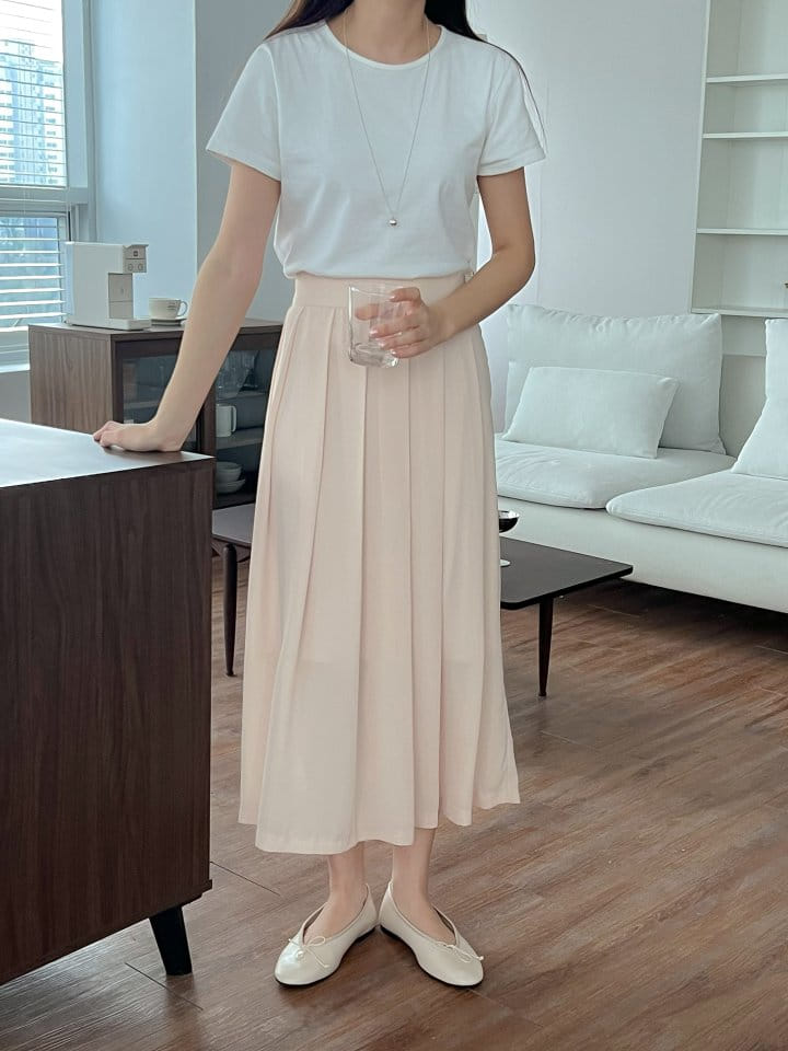 Bytheshew - Korean Women Fashion - #momslook - Sharr Skirt - 7