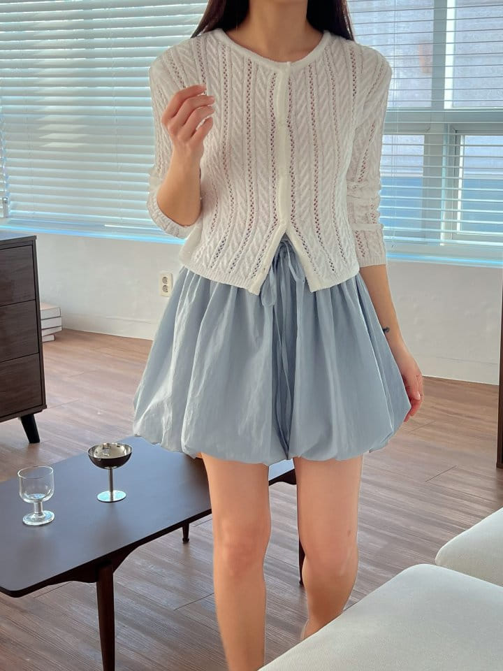 Bytheshew - Korean Women Fashion - #momslook - Pumpkin Mini Skirt - 2