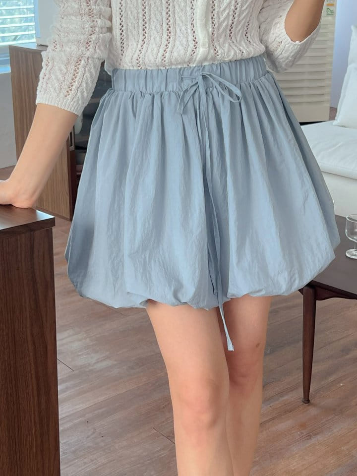 Bytheshew - Korean Women Fashion - #womensfashion - Pumpkin Mini Skirt - 4