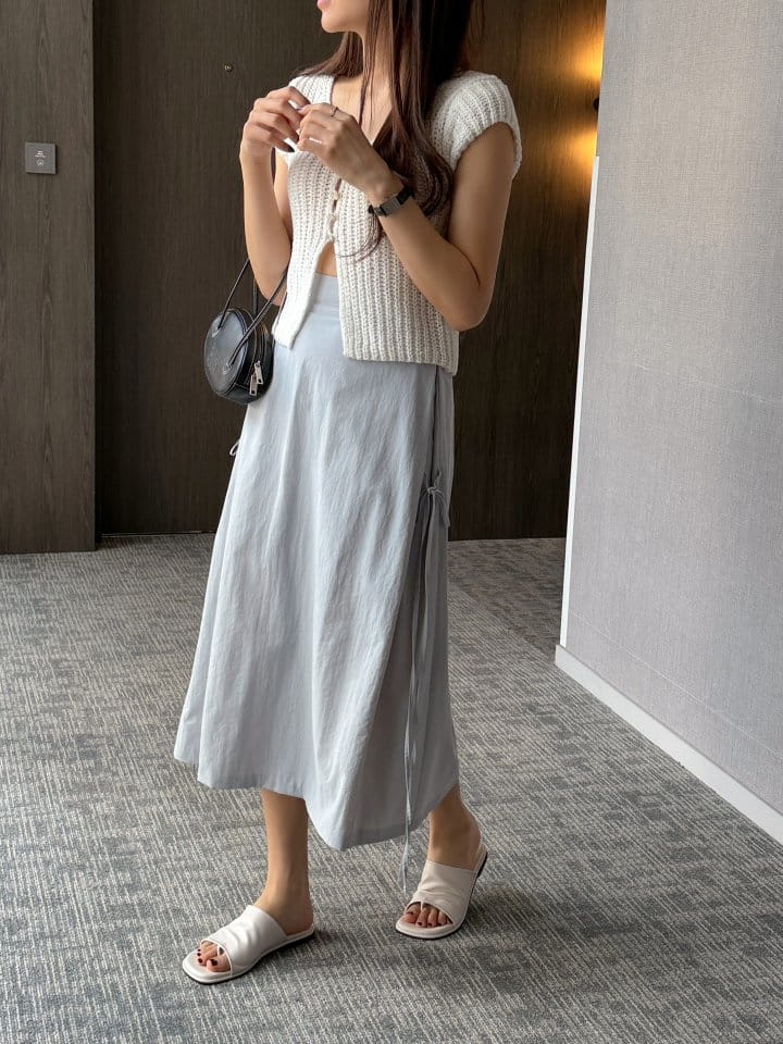 Bytheshew - Korean Women Fashion - #romanticstyle - Bbi Bbi Skirt - 3