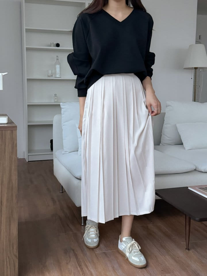 Bytheshew - Korean Women Fashion - #vintageinspired - Fairy Long Skirt - 3