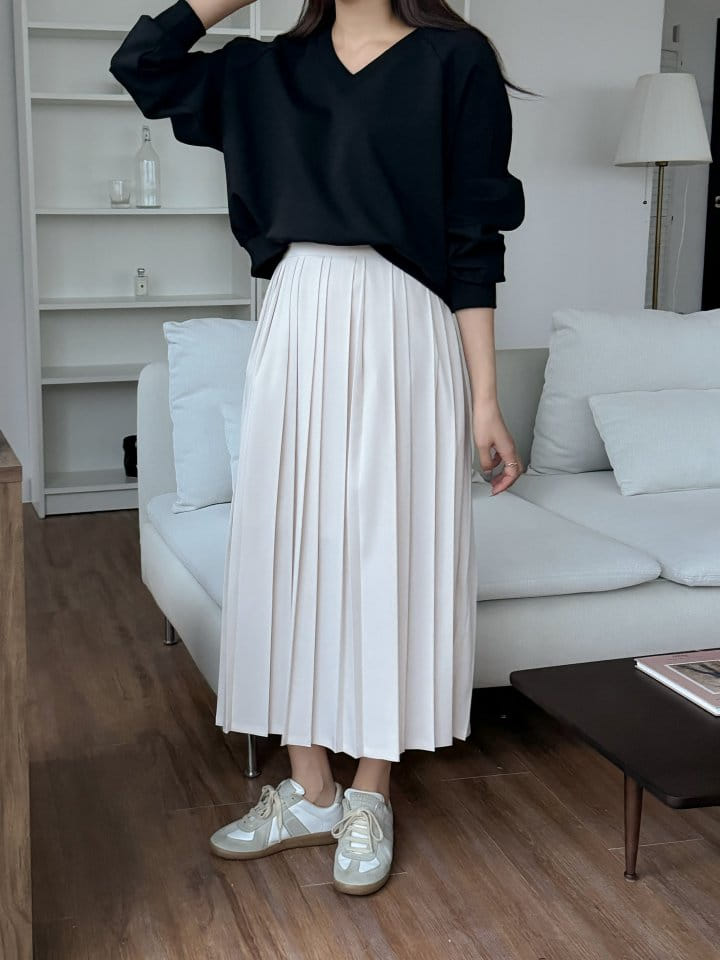 Bytheshew - Korean Women Fashion - #vintageinspired - Fairy Long Skirt - 4
