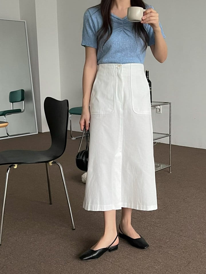 Bytheshew - Korean Women Fashion - #womensfashion - Draw Skirt - 10
