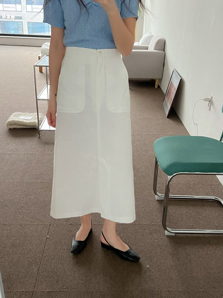 Bytheshew - Korean Women Fashion - #momslook - Draw Skirt - 4