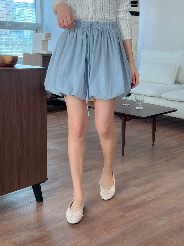 Bytheshew - Korean Women Fashion - #womensfashion - Pumpkin Mini Skirt - 3