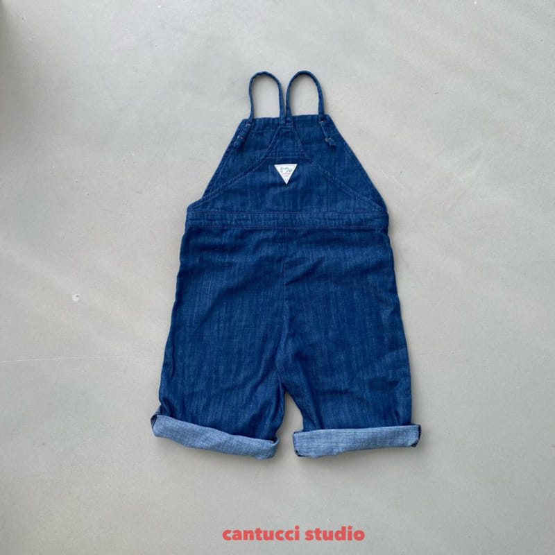 Cantucci Studio - Korean Children Fashion - #magicofchildhood - Loki Denim Overalls - 3