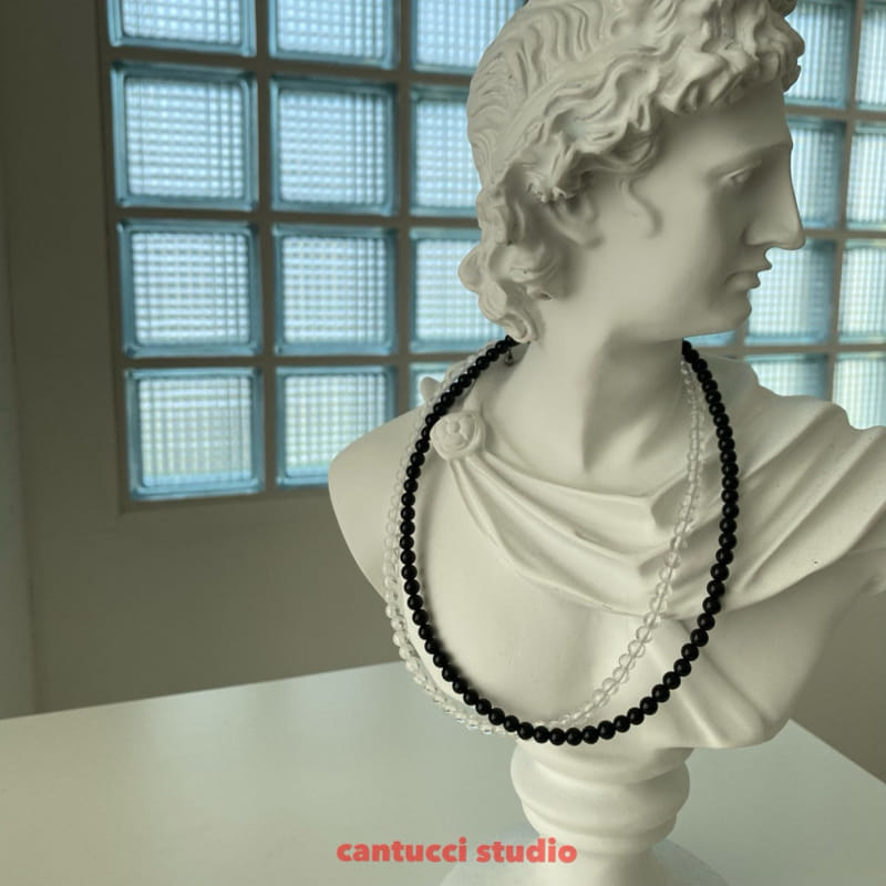 Cantucci Studio - Korean Children Fashion - #todddlerfashion - Onyx Necklace With Mom - 2