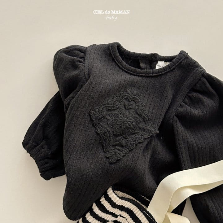 Ciel De Maman - Korean Children Fashion - #discoveringself - Motive Frill Tee - 7