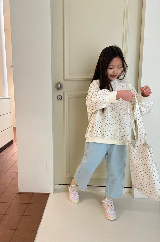 Coco-beige - Korean Children Fashion - #Kfashion4kids - Spring Flower Sweatshirt - 6