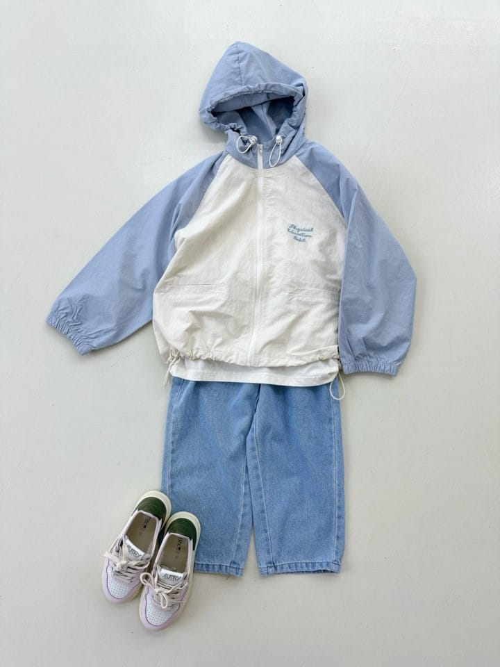 Coco-beige - Korean Children Fashion - #kidsstore - Hoody Windbreaker  - 7