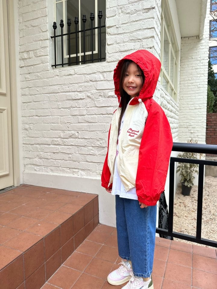 Coco-beige - Korean Children Fashion - #magicofchildhood - Hoody Windbreaker  - 11