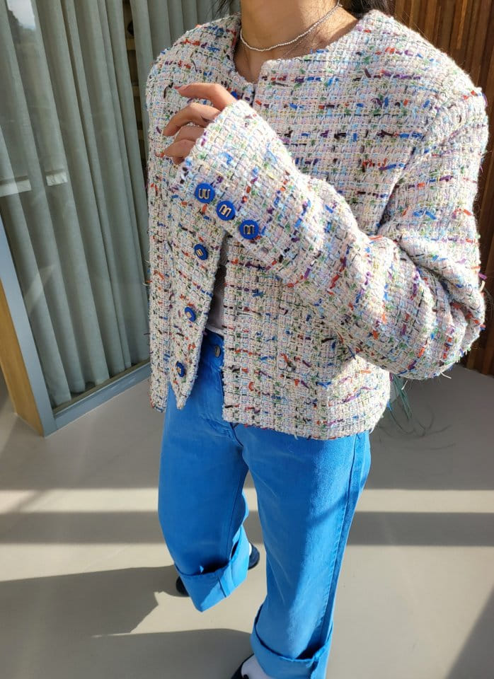 Corner0123 - Korean Women Fashion - #momslook - Color Jacket - 10