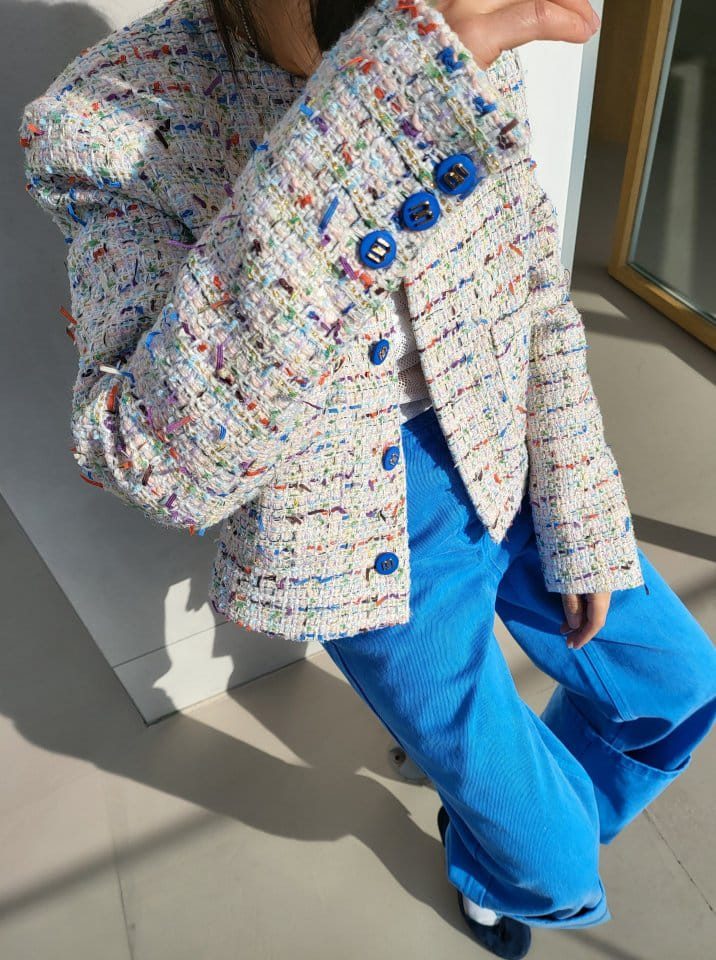 Corner0123 - Korean Women Fashion - #womensfashion - Color Jacket - 4