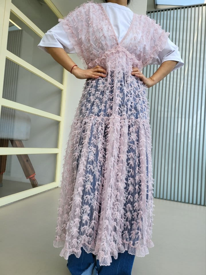 Corner0123 - Korean Women Fashion - #momslook - Cape One-Piece - 2