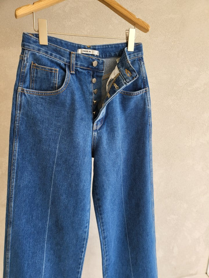 Corner0123 - Korean Women Fashion - #momslook - Straight Wrinkle Pants - 6