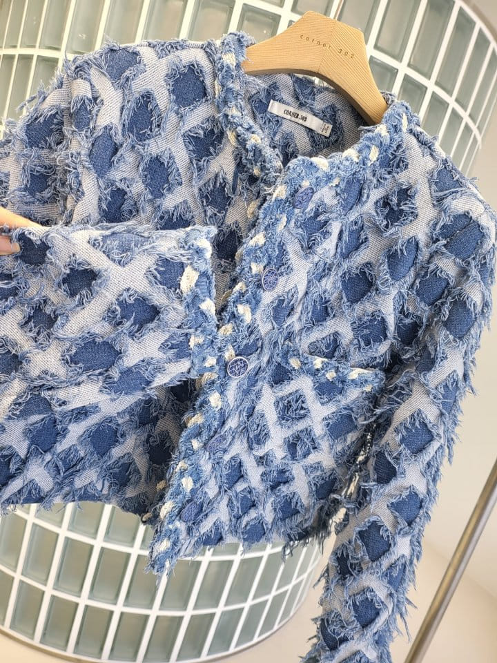 Corner0123 - Korean Women Fashion - #momslook - Vintage Denim Jacket - 6