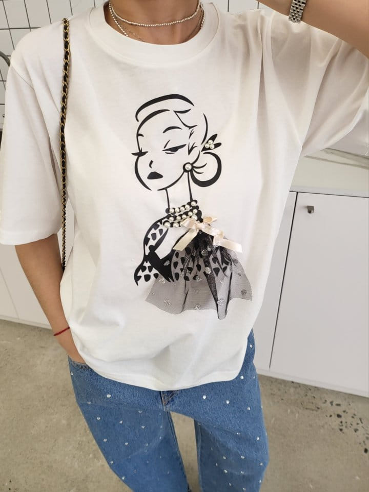 Corner0123 - Korean Women Fashion - #pursuepretty - Cutie Tee