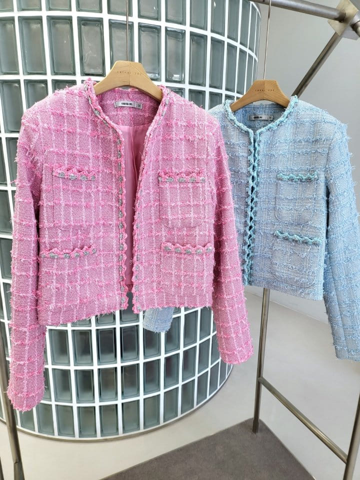 Corner0123 - Korean Women Fashion - #romanticstyle - Cube Jacket - 6