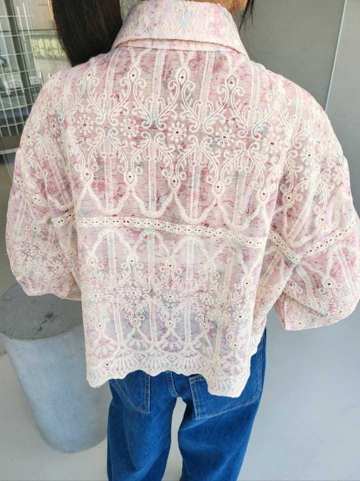 Corner0123 - Korean Women Fashion - #thatsdarling - Embroidery Shirt - 11