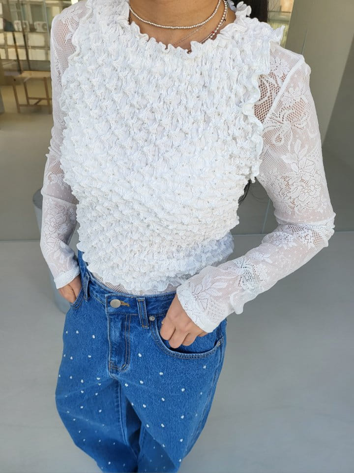 Corner0123 - Korean Women Fashion - #shopsmall - Beads Terry Vest - 4