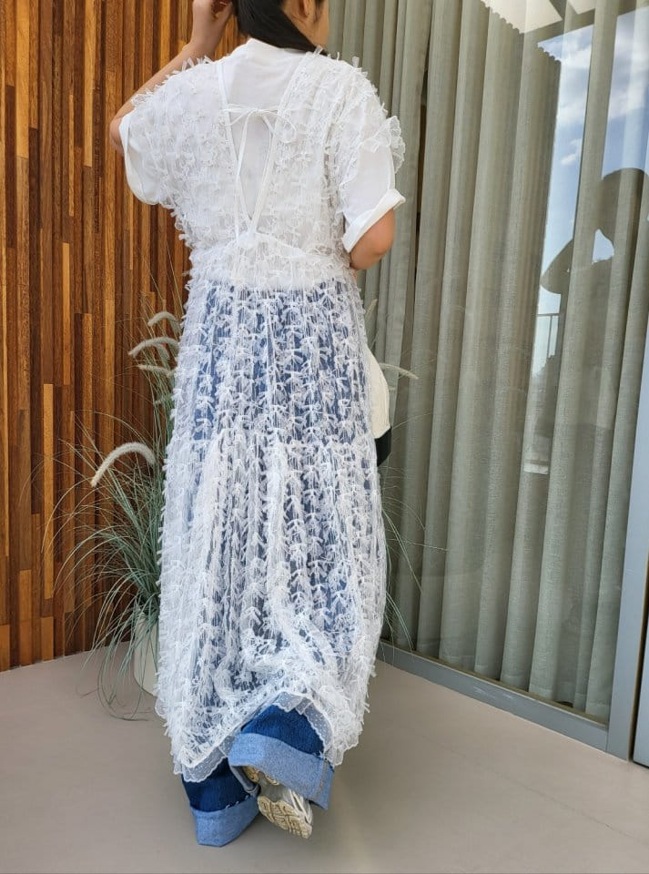 Corner0123 - Korean Women Fashion - #womensfashion - Cape One-Piece - 9