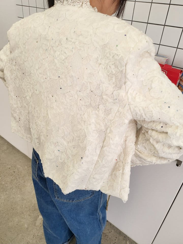 Corner0123 - Korean Women Fashion - #womensfashion - Lace Jacket - 3