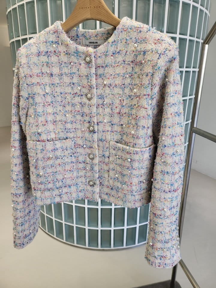 Corner0123 - Korean Women Fashion - #womensfashion - Pearl Jacket - 5