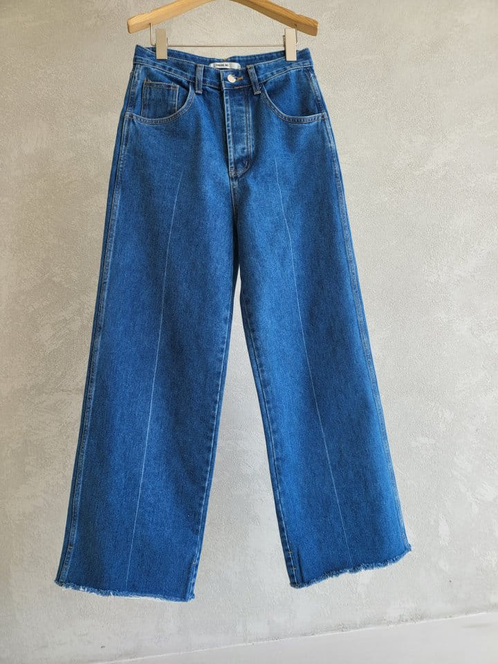 Corner0123 - Korean Women Fashion - #womensfashion - Straight Wrinkle Pants - 5