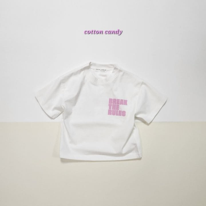 Cotton-candy - Korean Children Fashion - #kidsshorts - Break Tee - 3