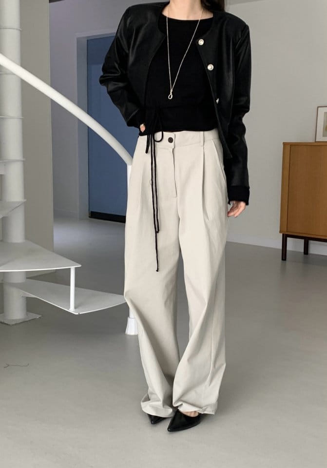 Cover - Korean Women Fashion - #momslook - Lui C Pants