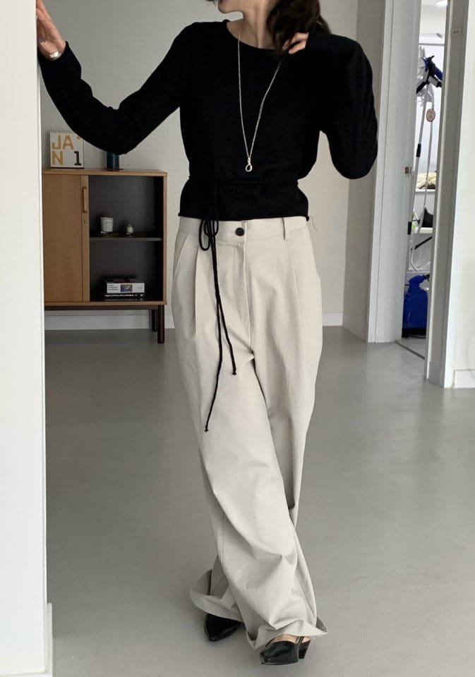 Cover - Korean Women Fashion - #momslook - Lui C Pants - 3