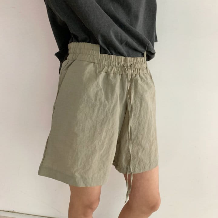 Cover - Korean Women Fashion - #momslook - Block Banding Shorts - 2