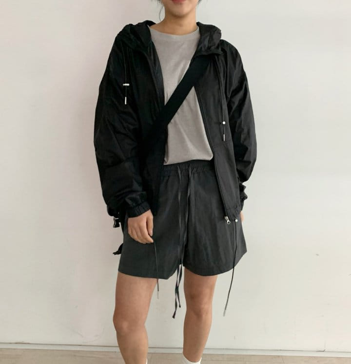 Cover - Korean Women Fashion - #momslook - Block Banding Shorts - 3