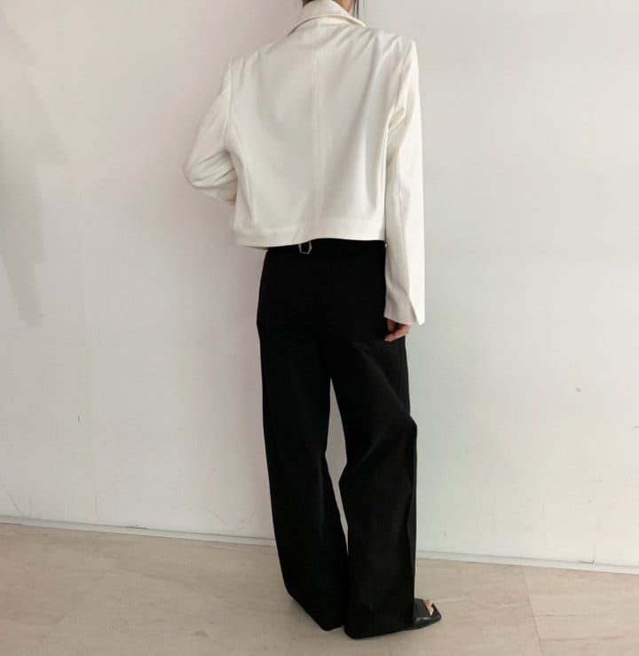 Cover - Korean Women Fashion - #momslook - Mood Short Jacket - 7