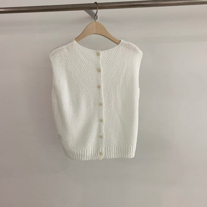 Cover - Korean Women Fashion - #restrostyle - Two Way Sleeveless Knit - 7