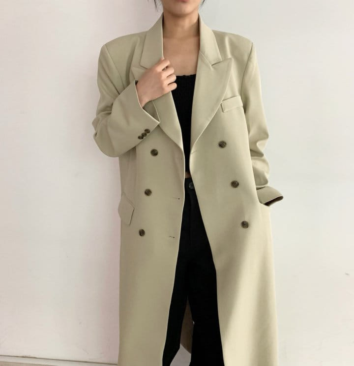 Cover - Korean Women Fashion - #shopsmall - Mose Double Coat - 6