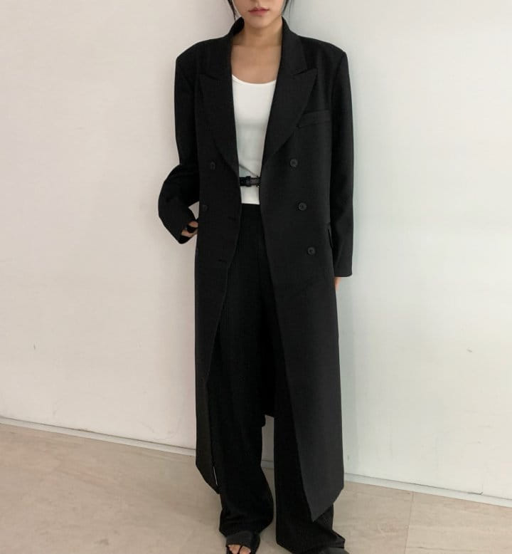 Cover - Korean Women Fashion - #thatsdarling - Mose Double Coat - 7