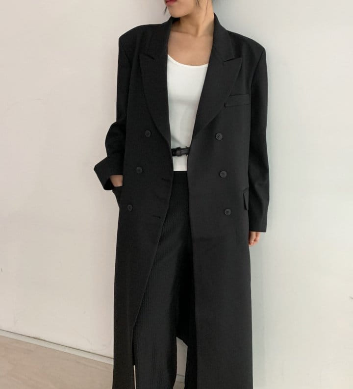 Cover - Korean Women Fashion - #thelittlethings - Mose Double Coat - 8